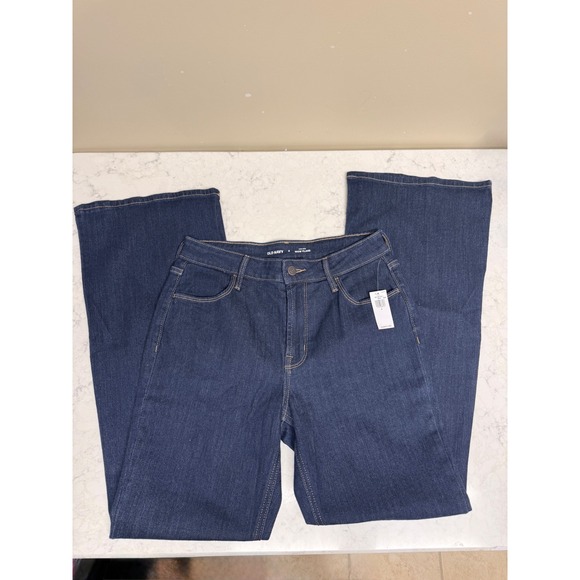 Old Navy Denim - Old Navy‎ Women's Size 6 High Rise Wow Flare Dark Wash Jeans NWT